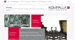 Desktop Screenshot of kompalla.de